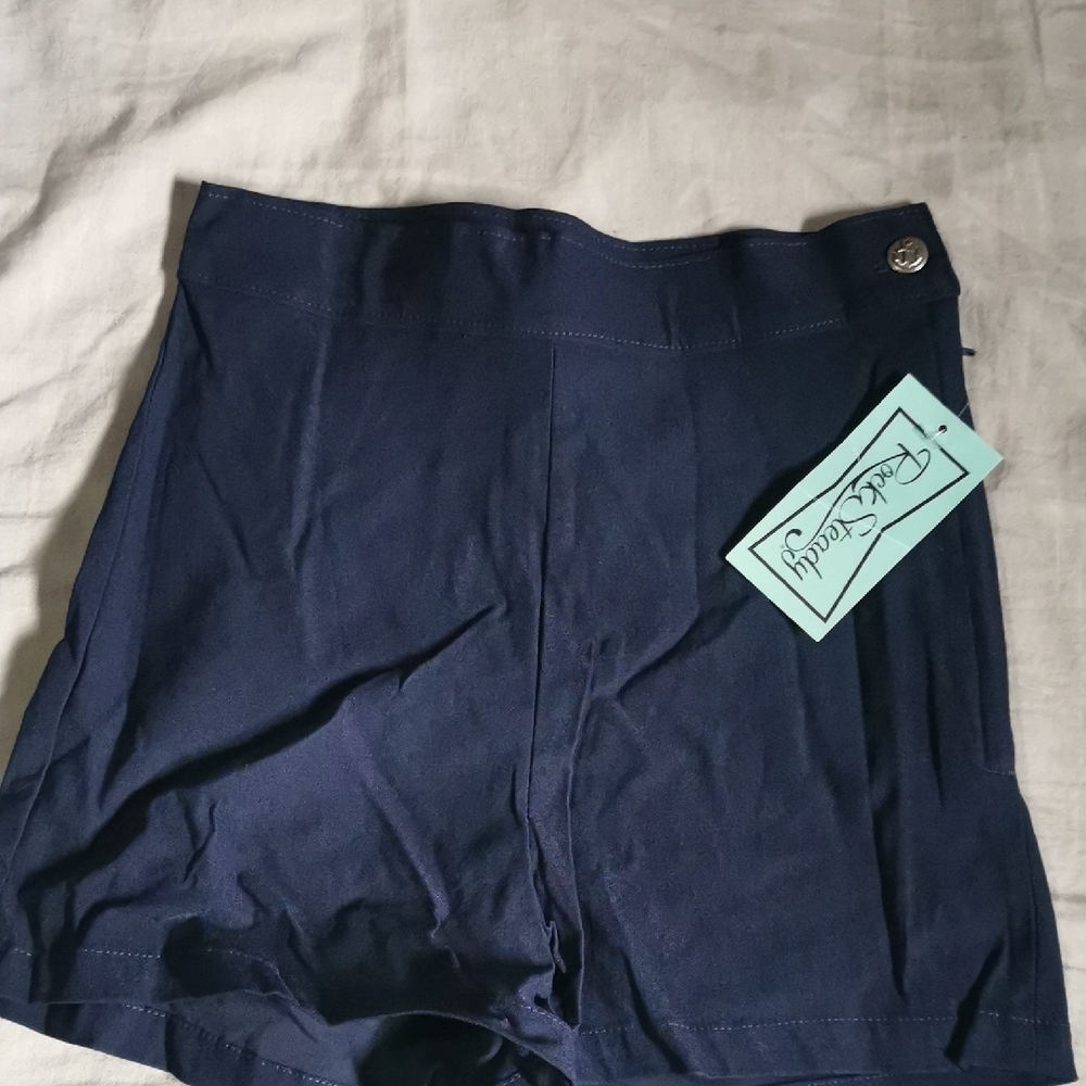 Sourpuss Blue High Waist Shorts